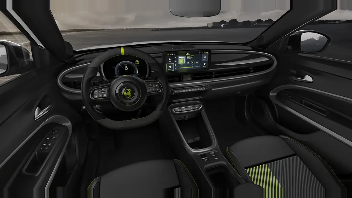 Abarth 600e Turismo en renting en Barcelona — Interior