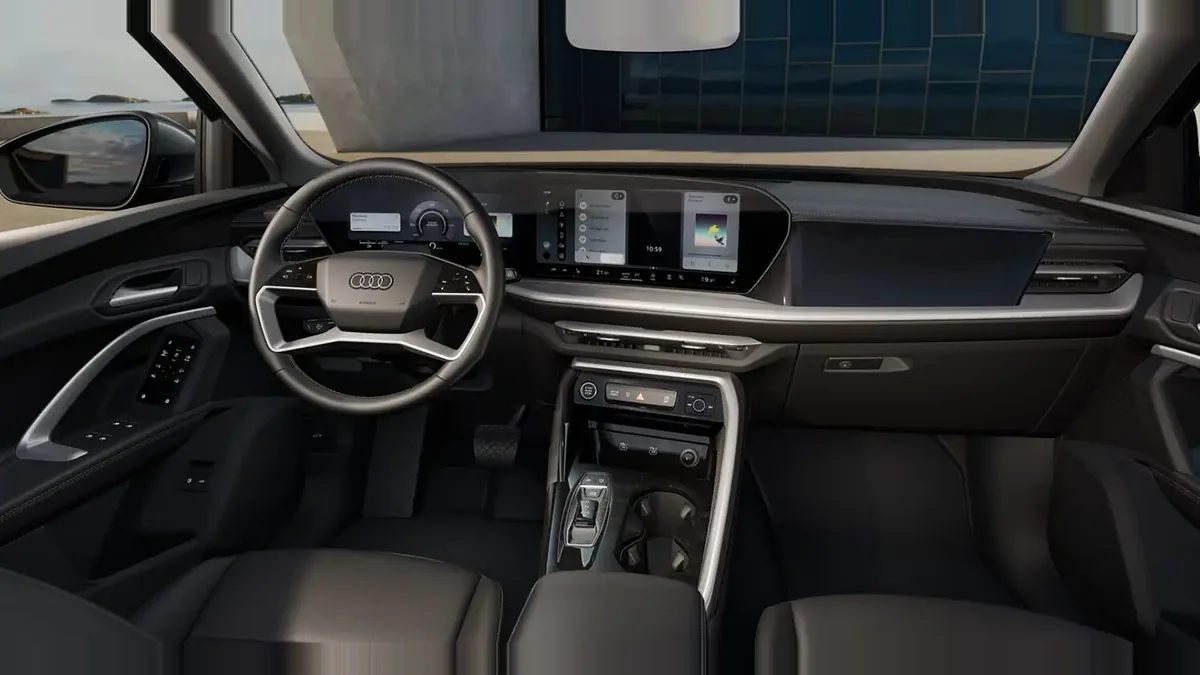 Audi Q5 Advanced e-hybrid quattro 220kW S tronic en renting en Barcelona — Delantera