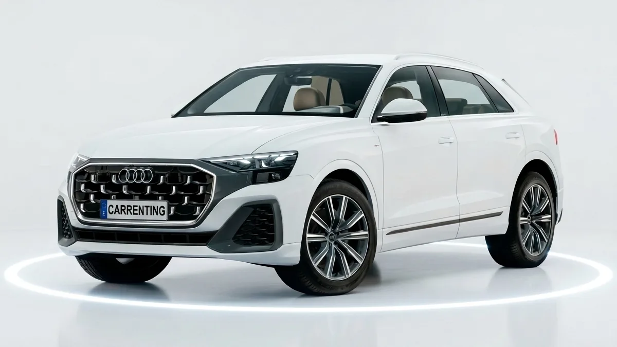 Audi Q8 SUV S line 45 TDI Quattro Tiptronic en renting en Barcelona — Lateral