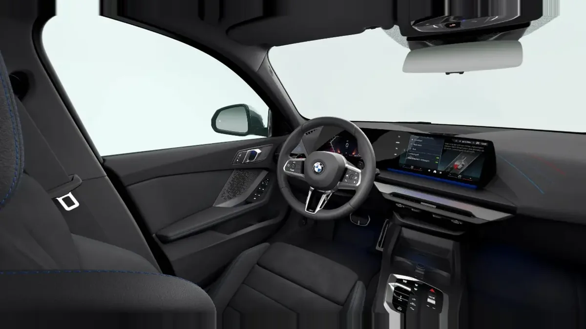 BMW Serie 1 118d en renting en Barcelona — Interior