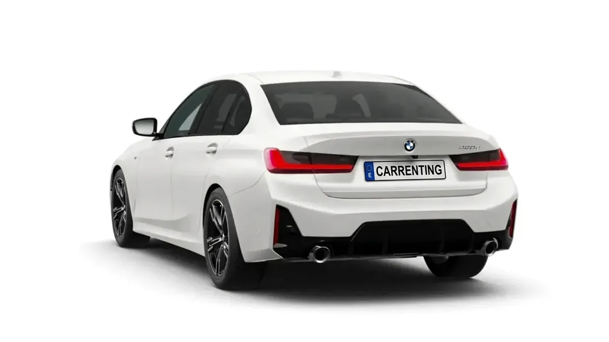 BMW Serie 3 320d Berlina en renting en Barcelona — Delantera