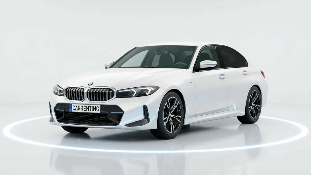 BMW Serie 3 320d Berlina en renting en Barcelona — Lateral