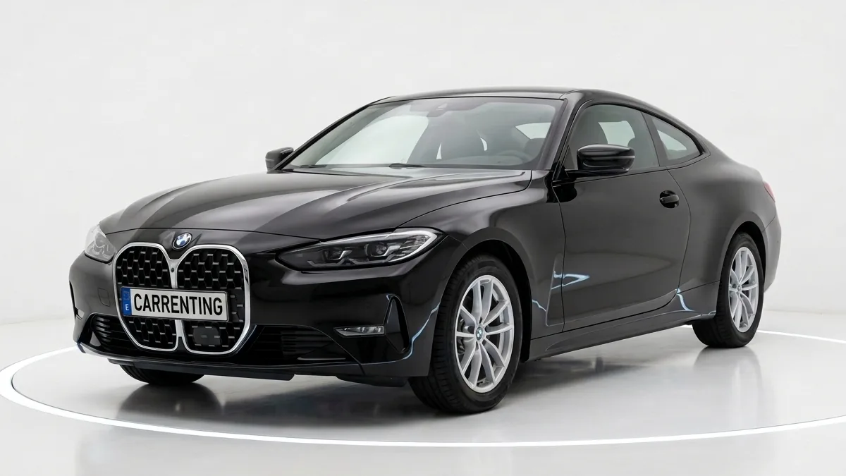 BMW Serie 4 420i Coupé en renting en Barcelona — Lateral
