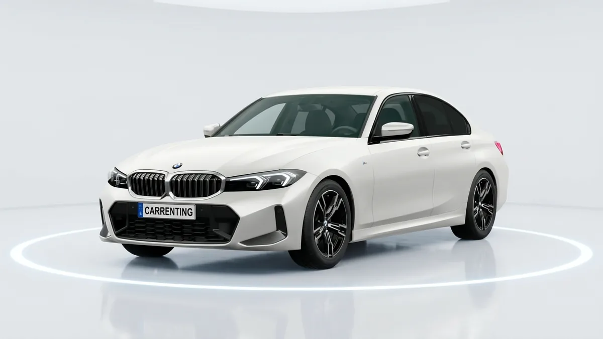 BMW Serie 5 520d Touring en renting en Barcelona — Lateral
