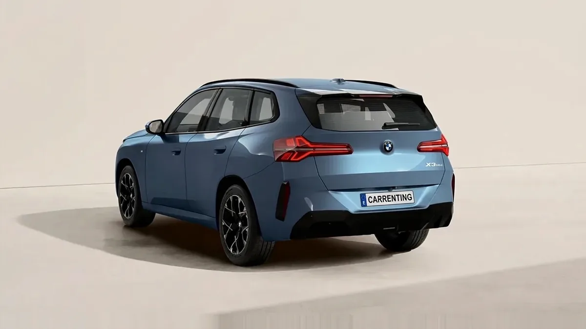 BMW X3 20d xDrive en renting en Barcelona — Interior