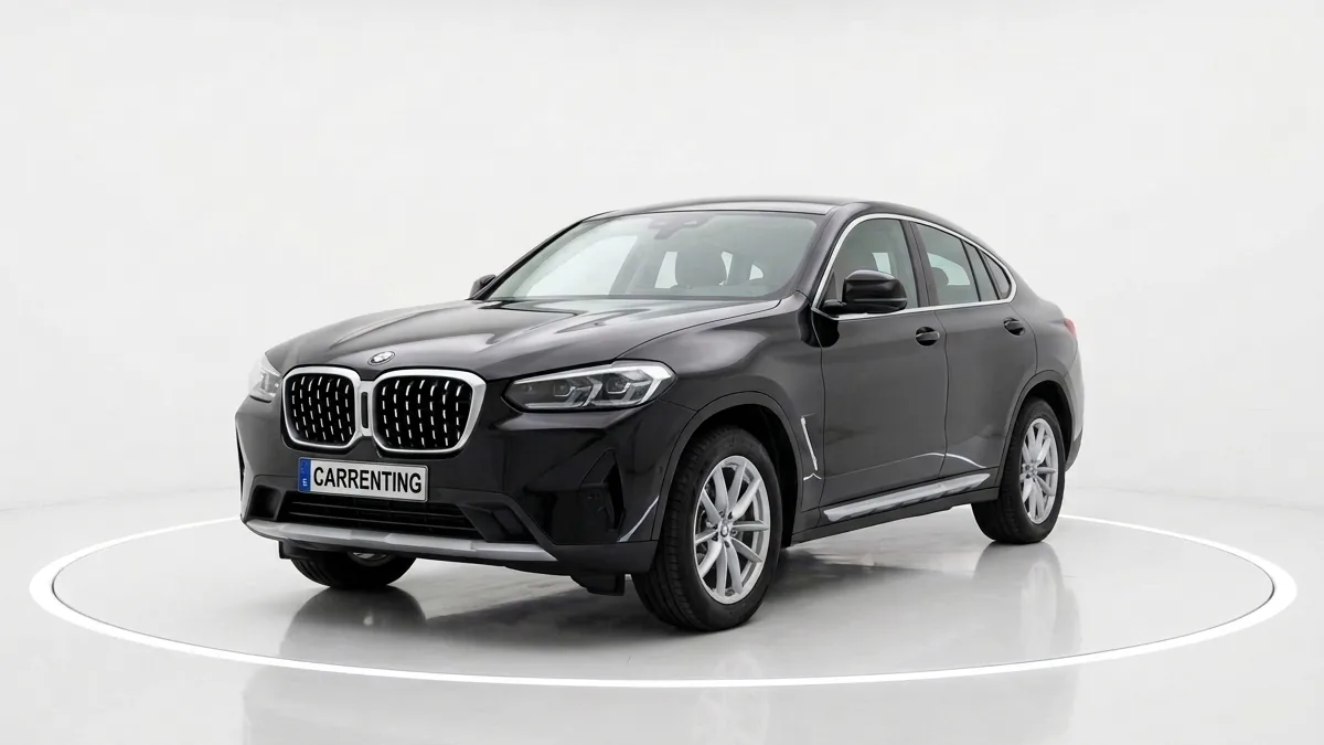 BMW X4 xDrive20d xLine en renting en Barcelona — Lateral