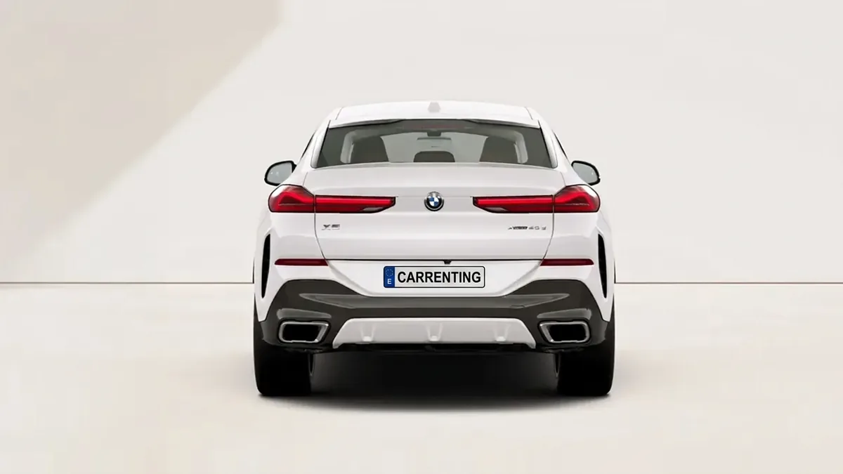 BMW X6 xDrive 40d M Sport en renting en Barcelona — Delantera