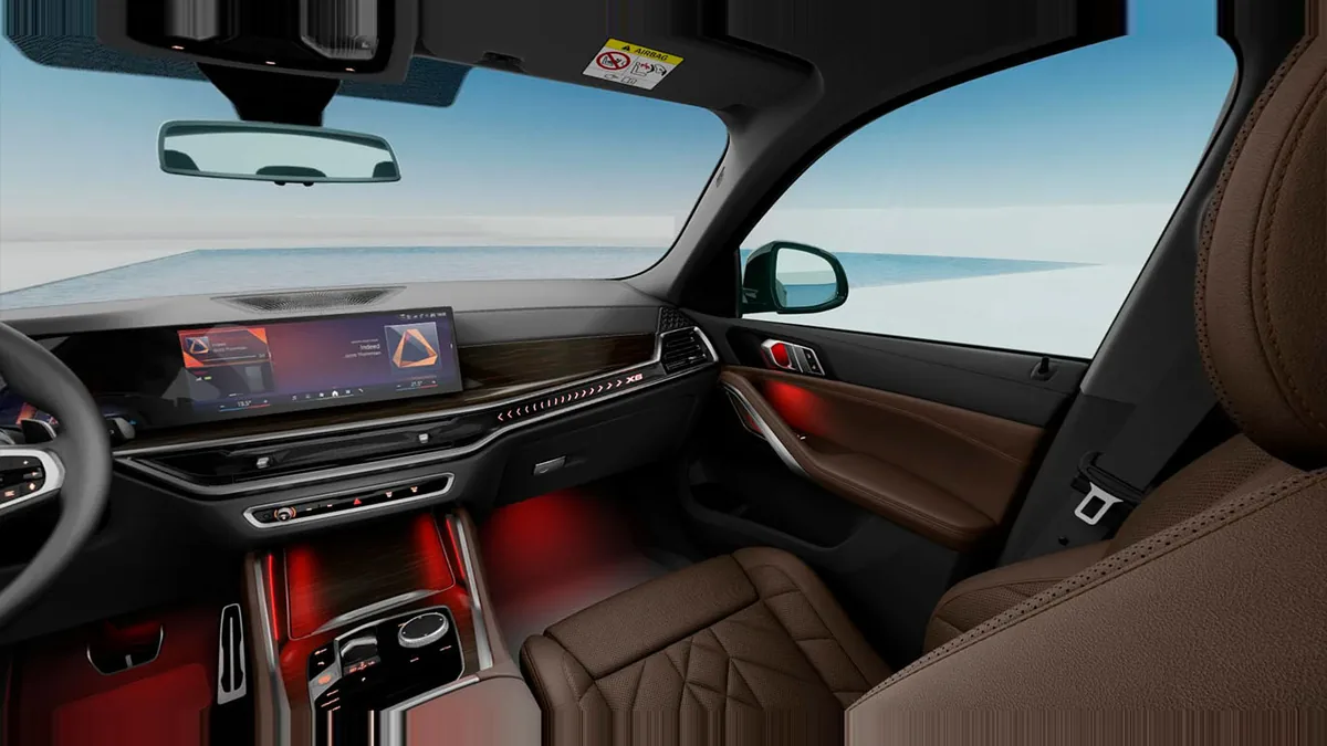 BMW X6 xDrive30d M Sport en renting en Barcelona — Delantera
