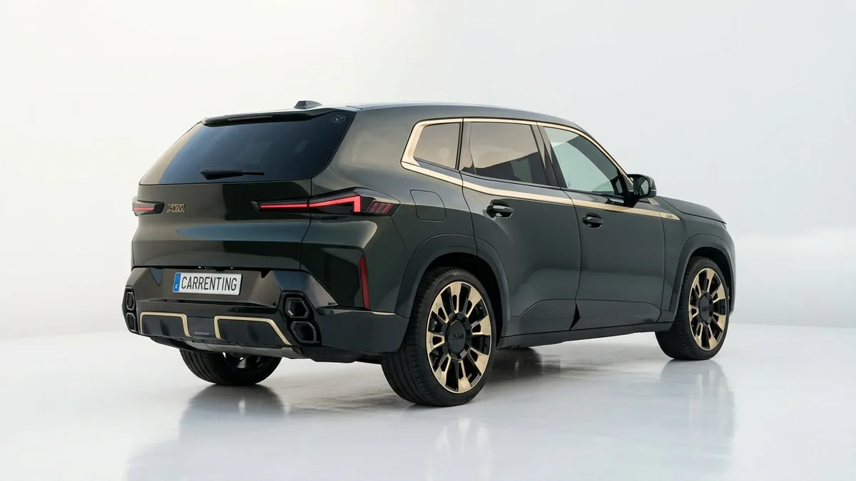 BMW XM 50e 350kW en renting en Barcelona — Delantera