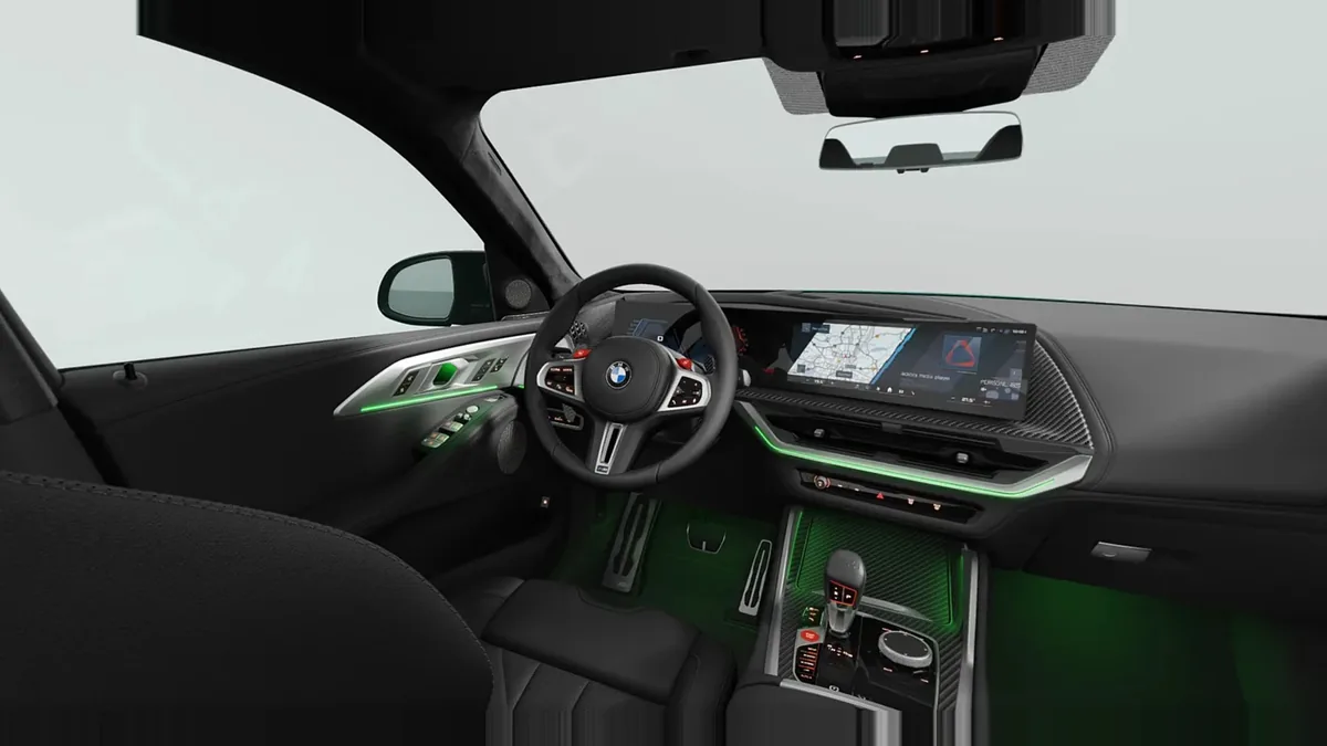 BMW XM 50e 350kW en renting en Barcelona — Interior