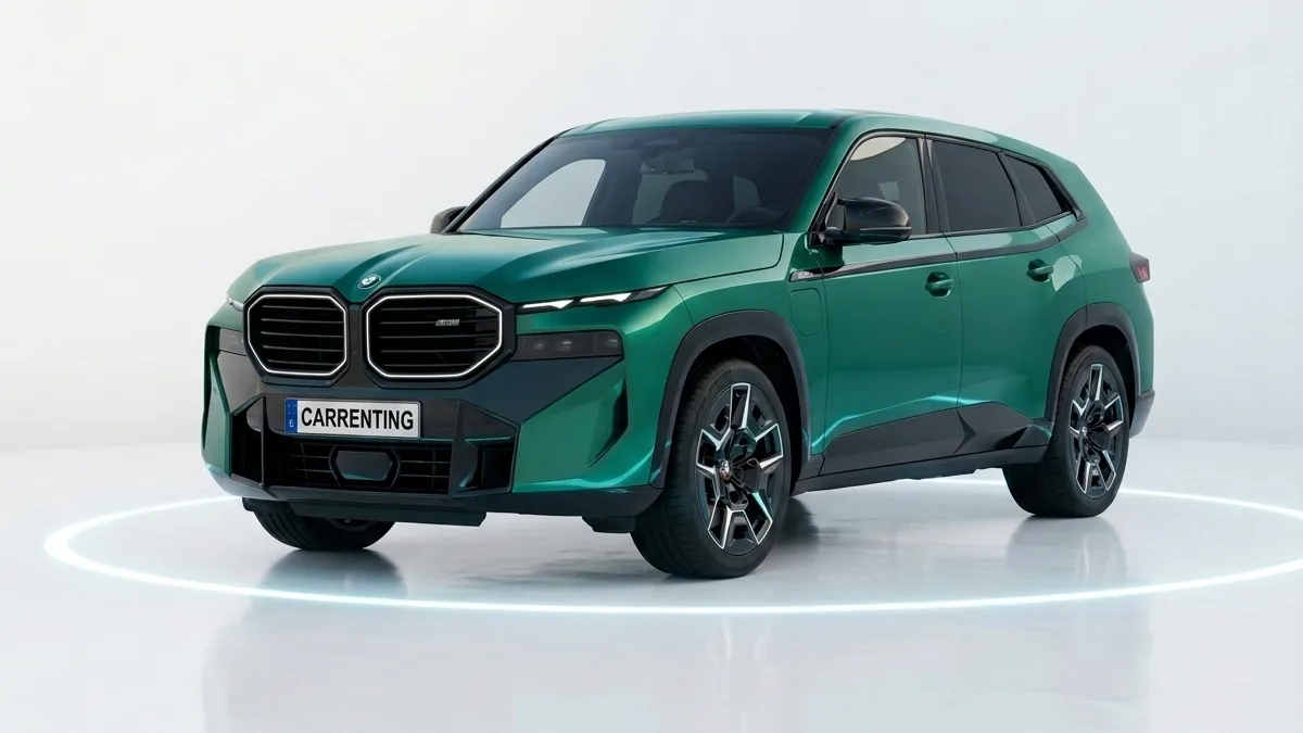 BMW XM 50e 350kW en renting en Barcelona — Lateral