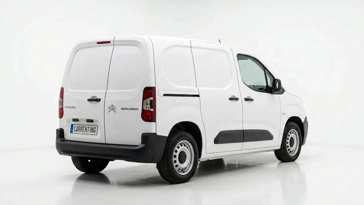 Citroën Berlingo Talla M BlueHDI 100cv van en renting en Barcelona — Interior