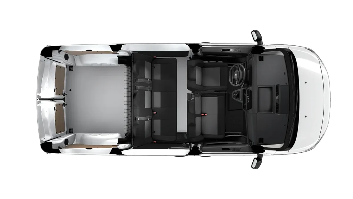 Citroën Jumpy Doble Cabina Plegable Talla M BlueHDi 120 S&S en renting en Barcelona — vista 7