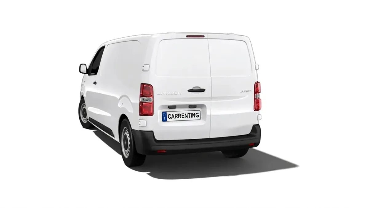 Citroën Jumpy Furgón Talla M BlueHDi 120 S&S en renting en Barcelona — Interior