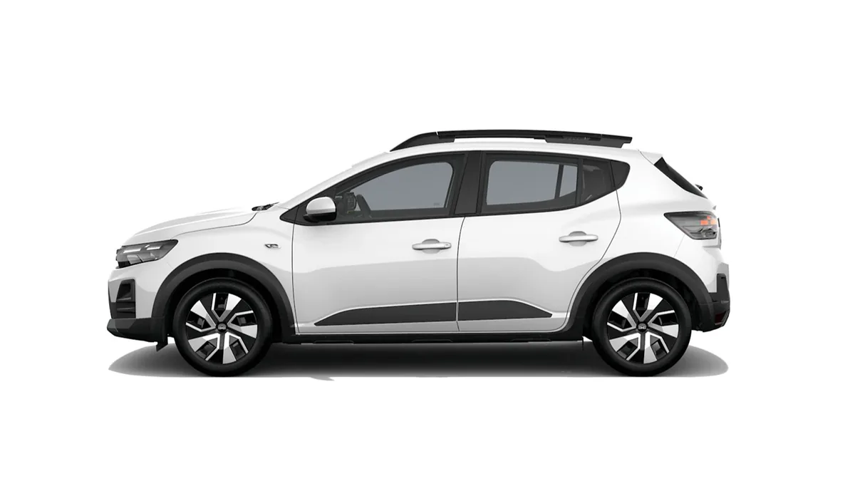 Dacia Sandero Stepway Expression ECO-G 120 AT en renting en Barcelona — Trasera