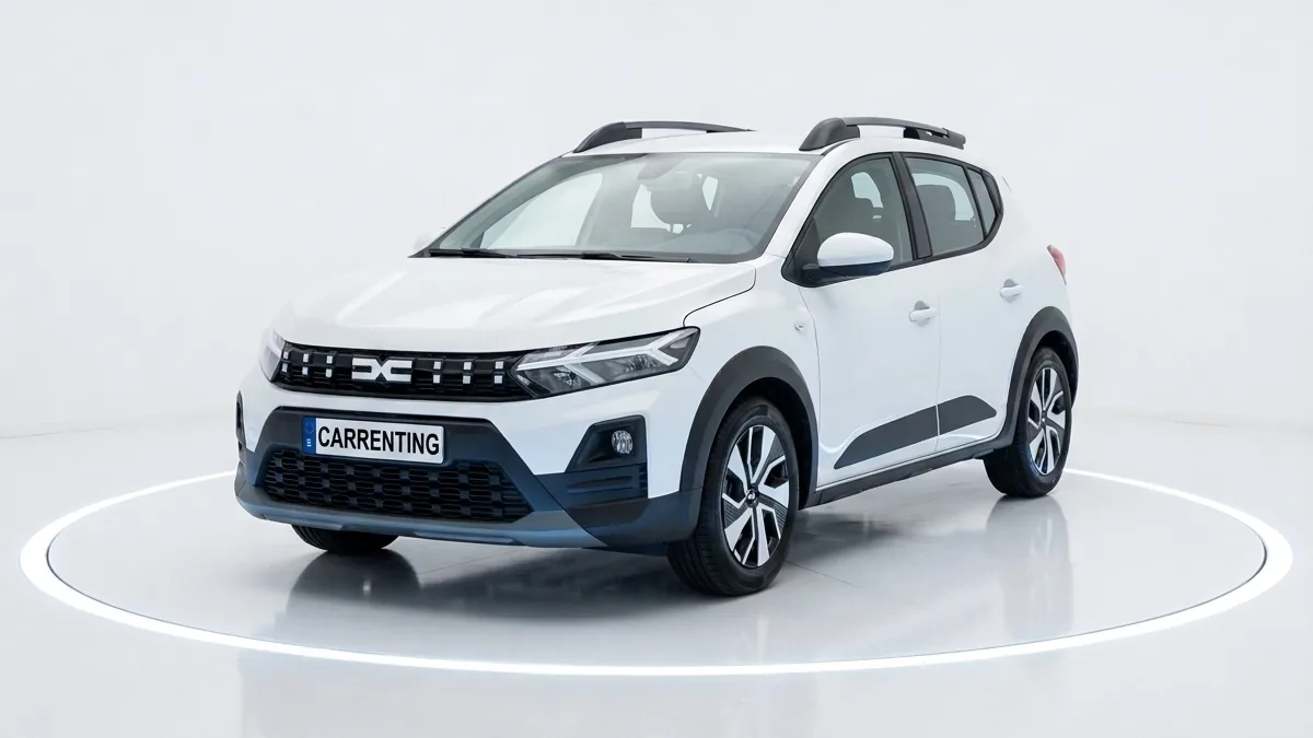 Dacia Sandero Stepway Expression ECO-G 120 AT en renting en Barcelona — Lateral