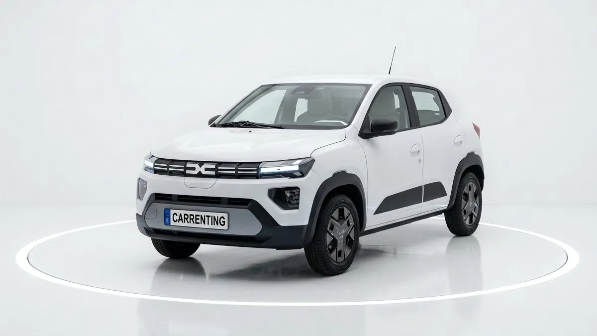 Dacia Spring Expression Electric 33kW (45CV) en renting en Barcelona — Lateral