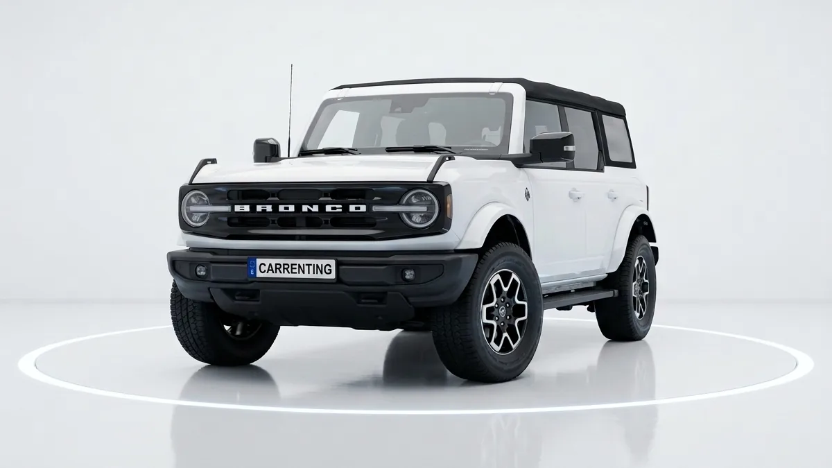 Ford Bronco Outer Banks 2.7 EcoBoost V6 335CV en renting en Barcelona — Lateral