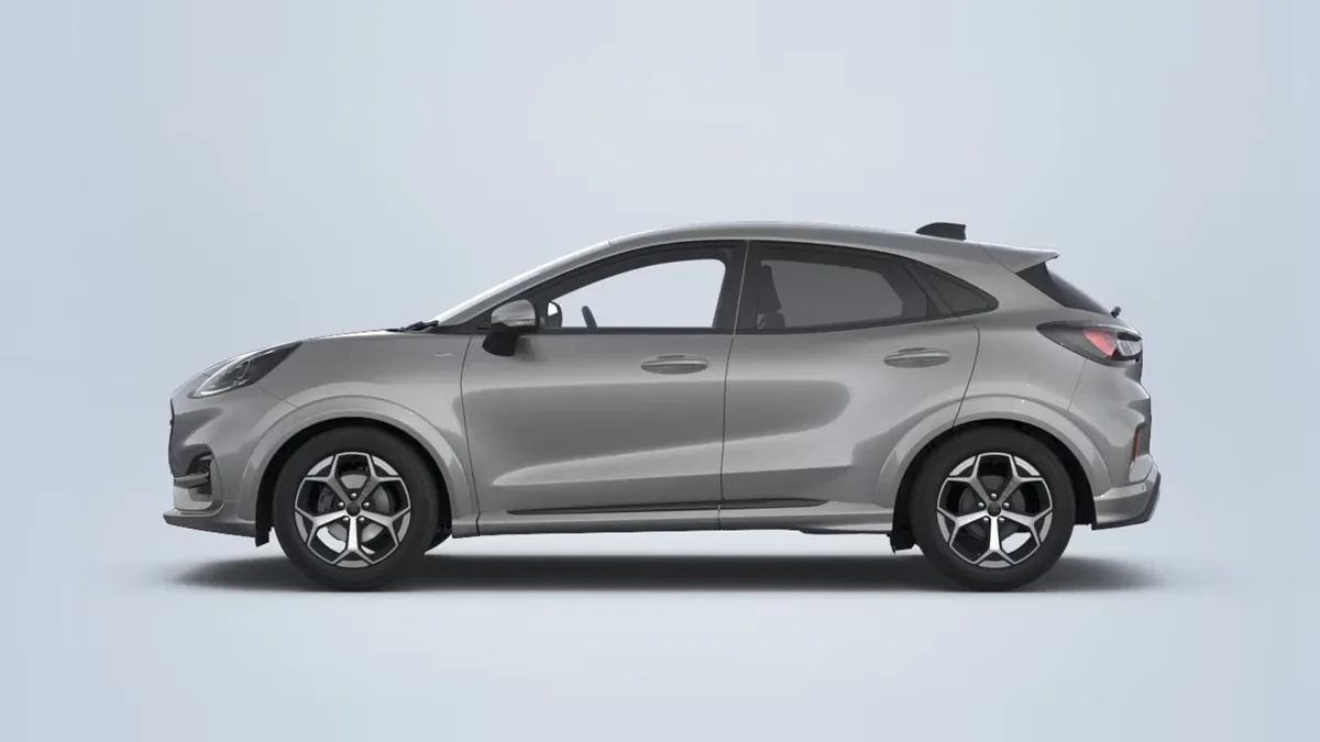 Ford Puma 1.0 EcoBoost MHEV ST-Line 125 en renting en Barcelona — Trasera