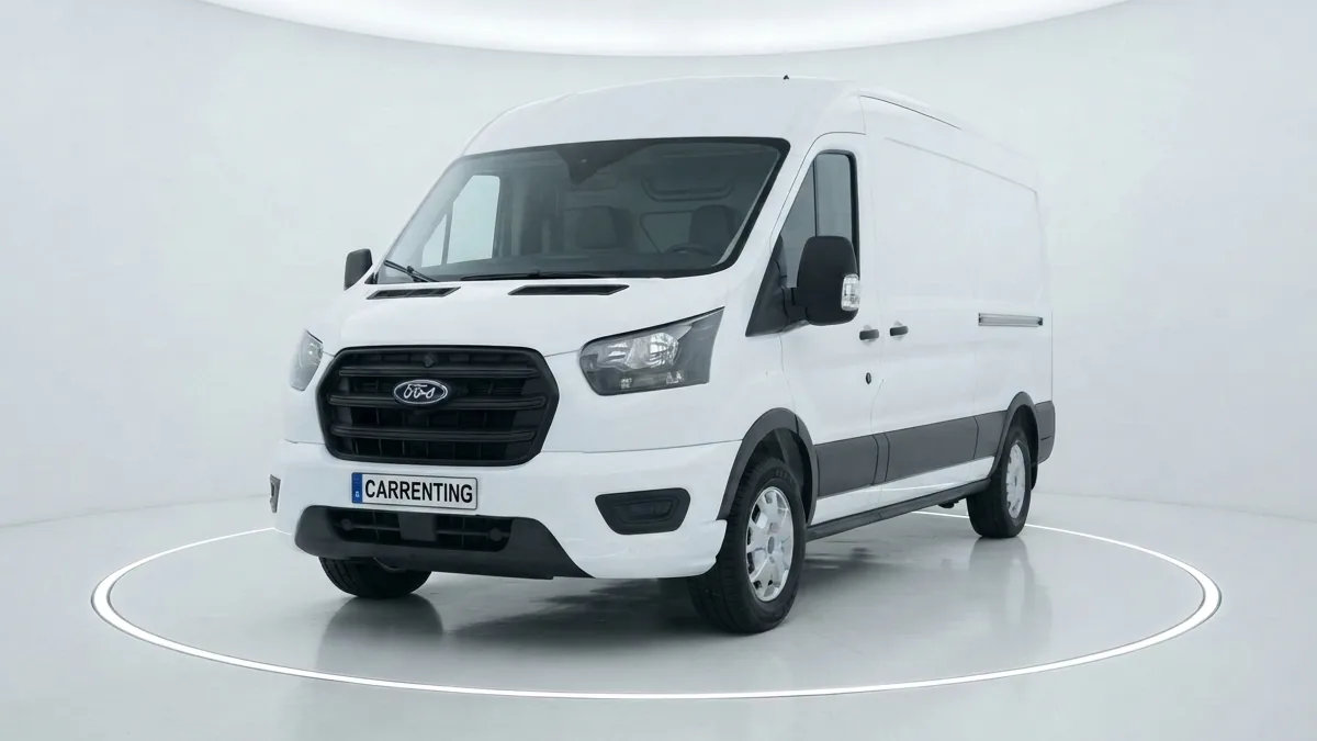 Ford TRANSIT 350 L3 Trend N1 EcoBlue 96kW FWD en renting en Barcelona — Lateral