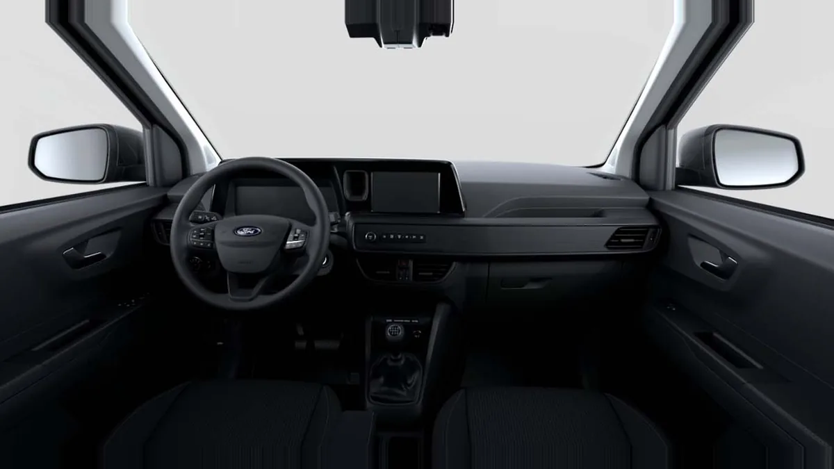 Ford Transit Courier Van 1.5 Ecoblue Trend en renting en Barcelona — Interior