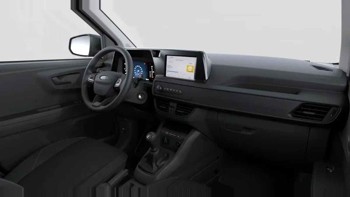 Ford TRANSIT COURIER VAN DIESEL 1.5  100 CV en renting en Barcelona — Interior