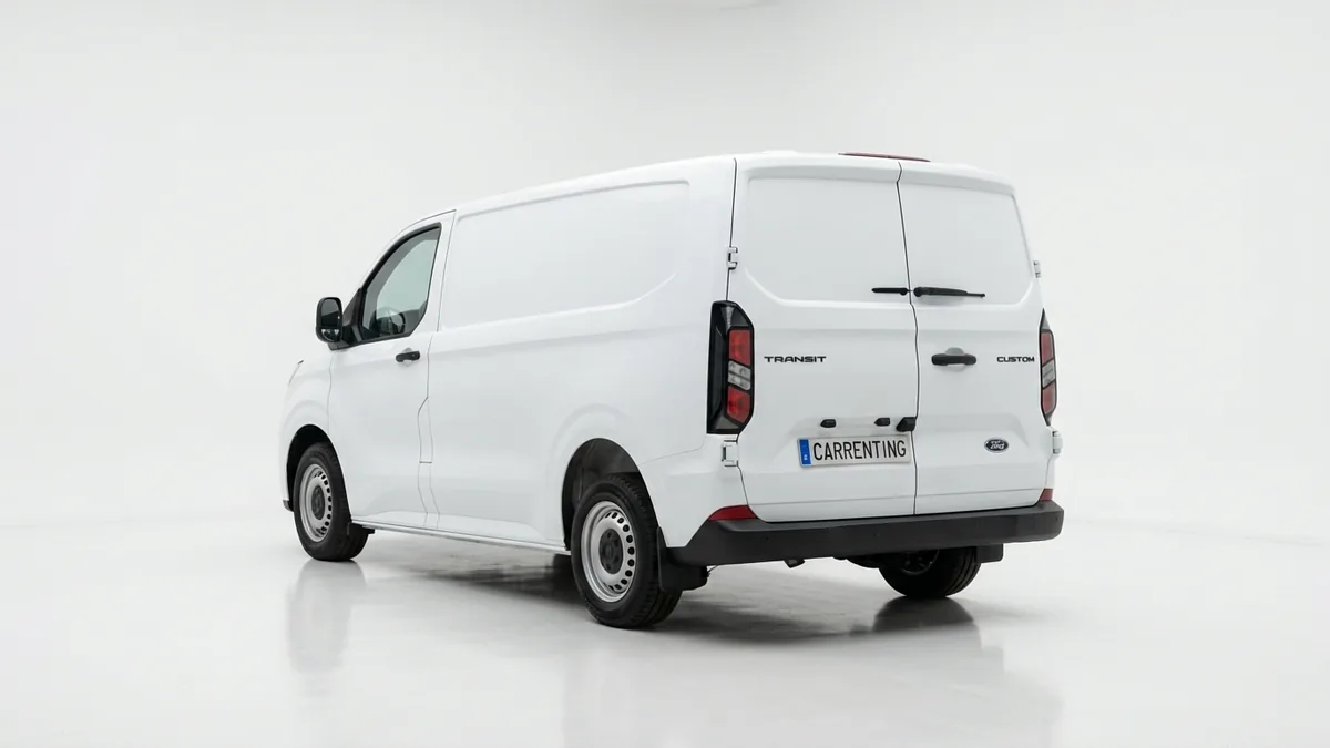 Ford Transit Custom Furgon Van 2.0 Ecoblue 136Cv 280 L1 Trend II en renting en Barcelona — Delantera