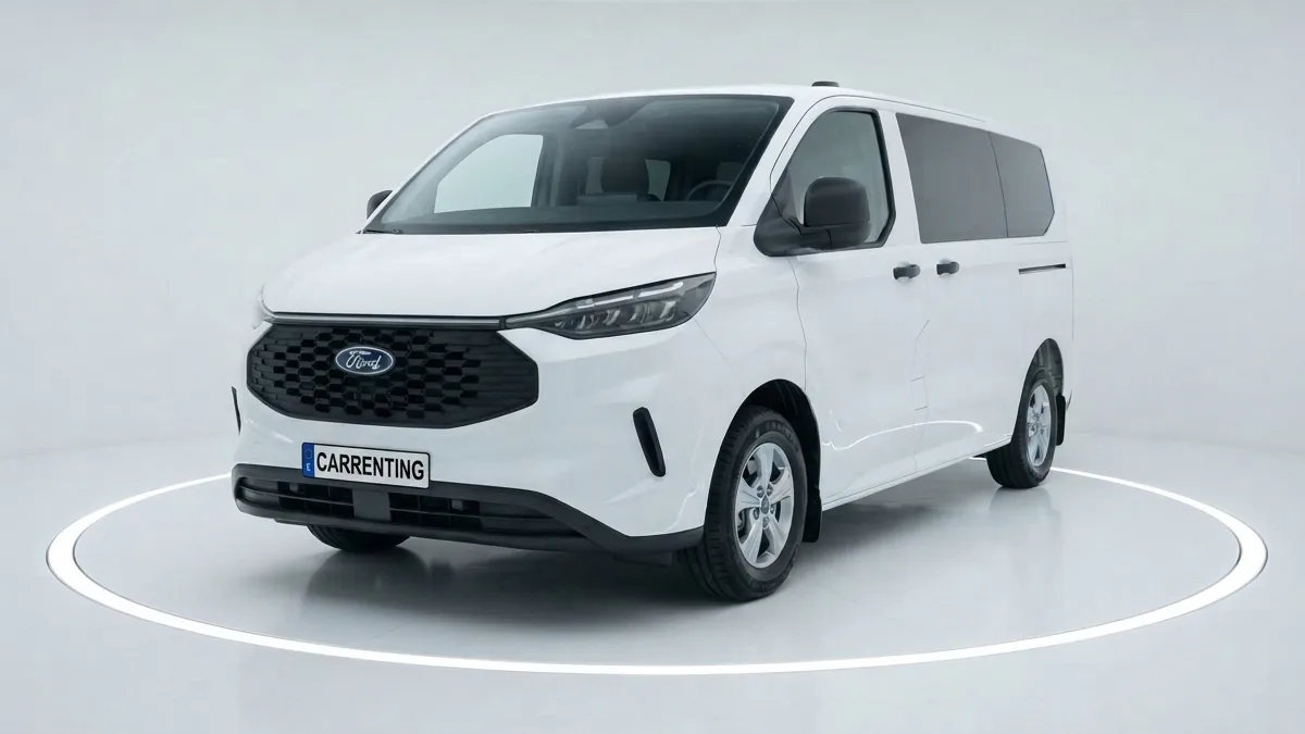 Ford TRANSIT CUSTOM  Kombi BEV 83kWh 100kW 340 L1 Trend en renting en Barcelona — Lateral