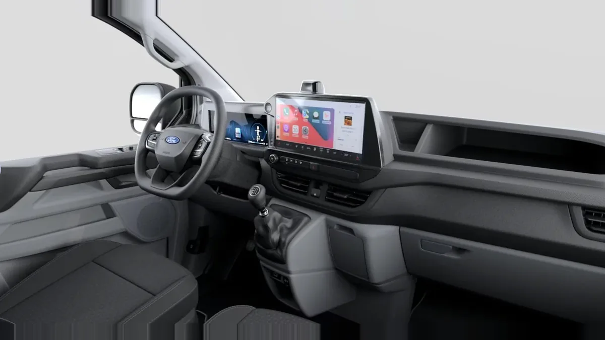 Ford TRANSIT CUSTOM Van 2.0 Ecoblue 100kW 280 L1 Trend en renting en Barcelona — Interior