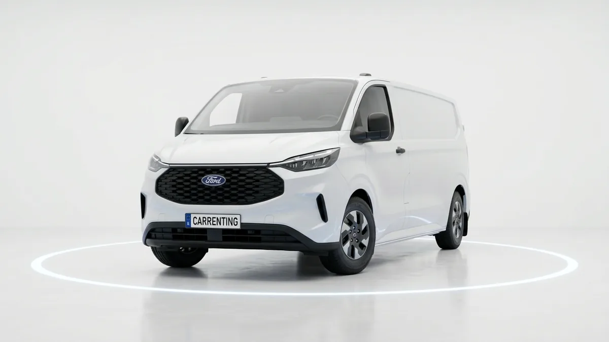 Ford Transit Custom Van 320 L1 BEV Trend 136cv AT en renting en Barcelona — Lateral