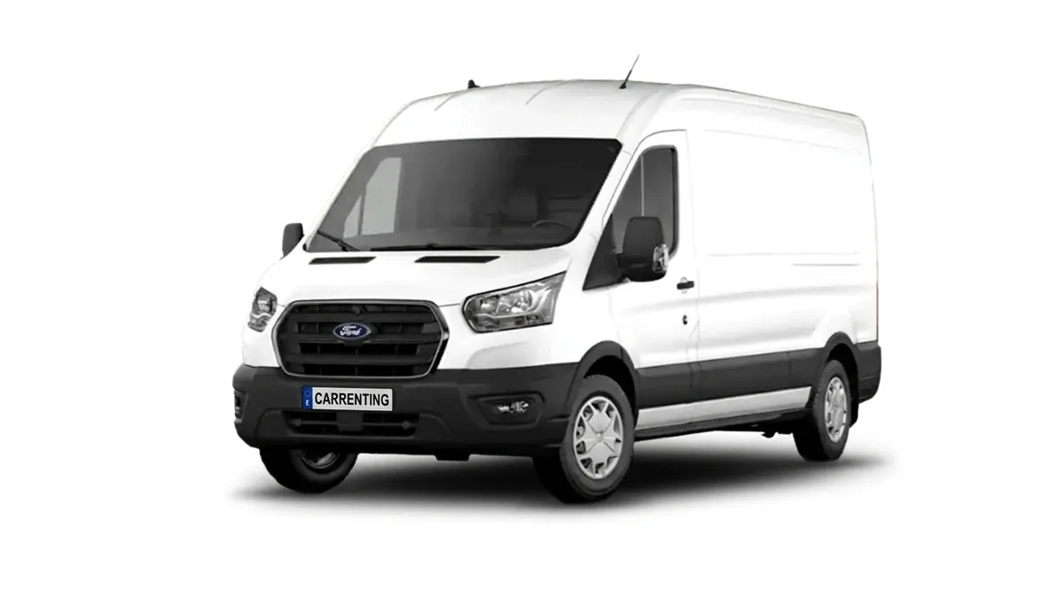 Ford Transit Van 350 L3 Trend N1 2.0 Ecoblue 130CV II en renting en Barcelona — Trasera