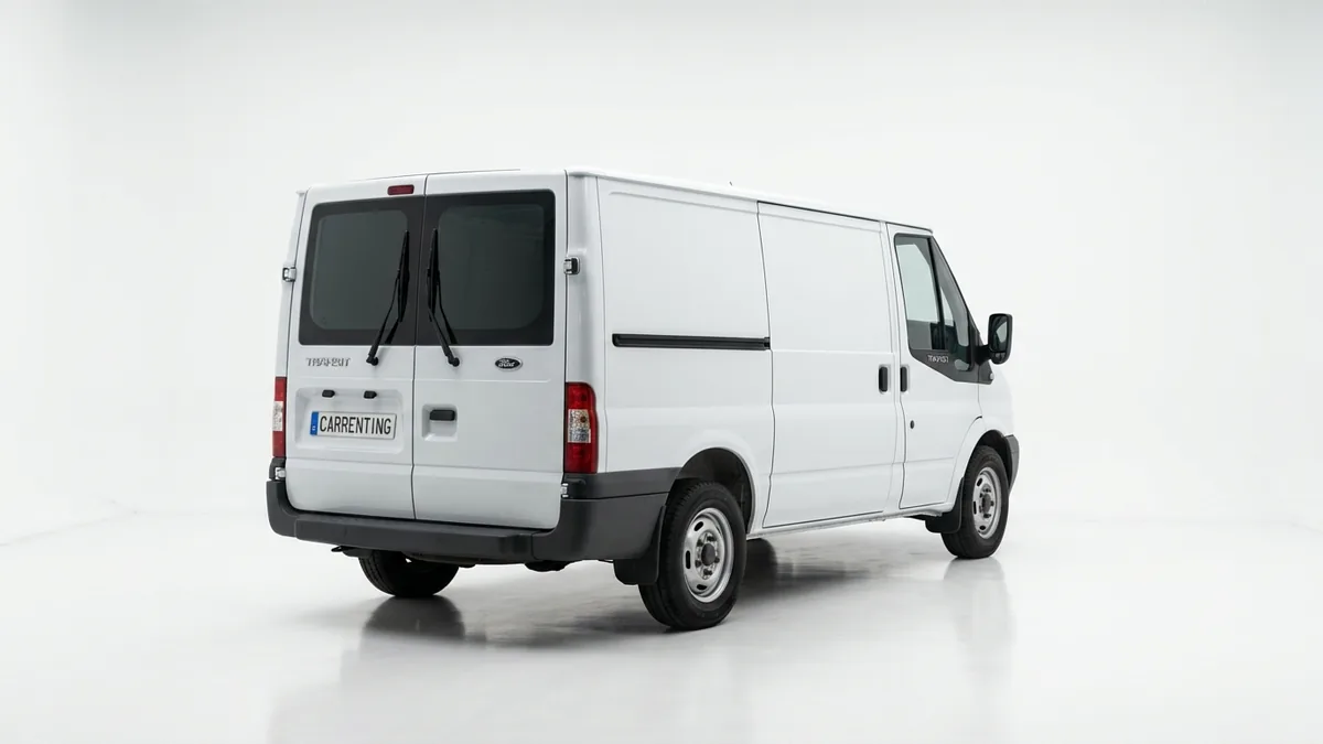 Ford Transit Van 350 L3 Trend N1 2.0 Ecoblue 130CV II en renting en Barcelona — Delantera