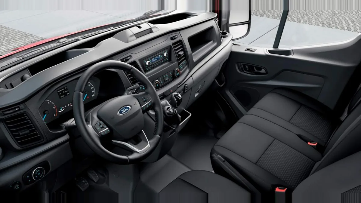 Ford Transit Van 350 L3 Trend N1 2.0 Ecoblue 130CV II en renting en Barcelona — Interior