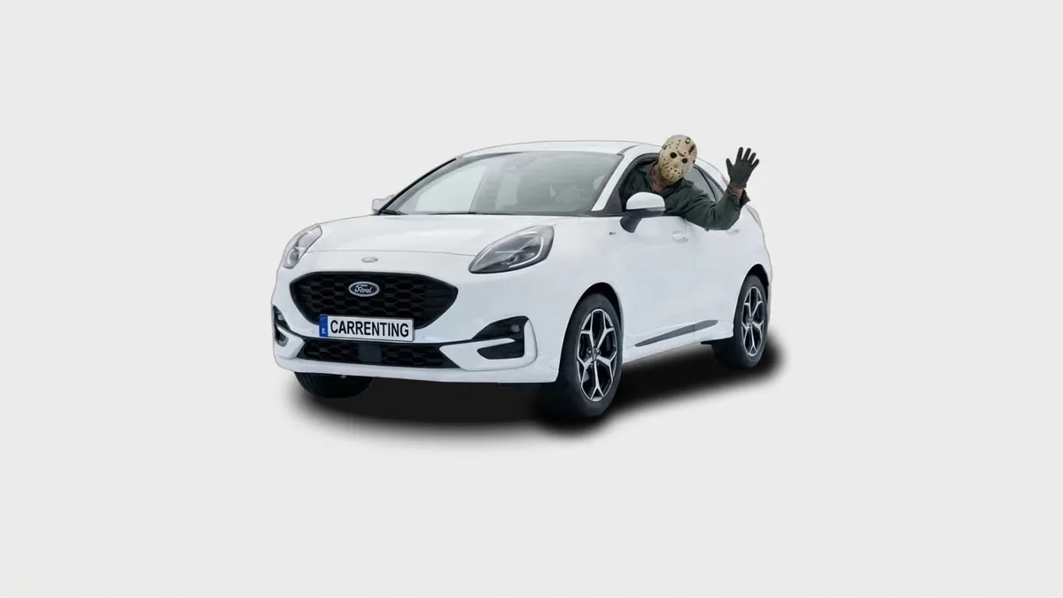 Ford Puma Titanium Ecoboost MHEV 125CV II en renting en Barcelona — Trasera