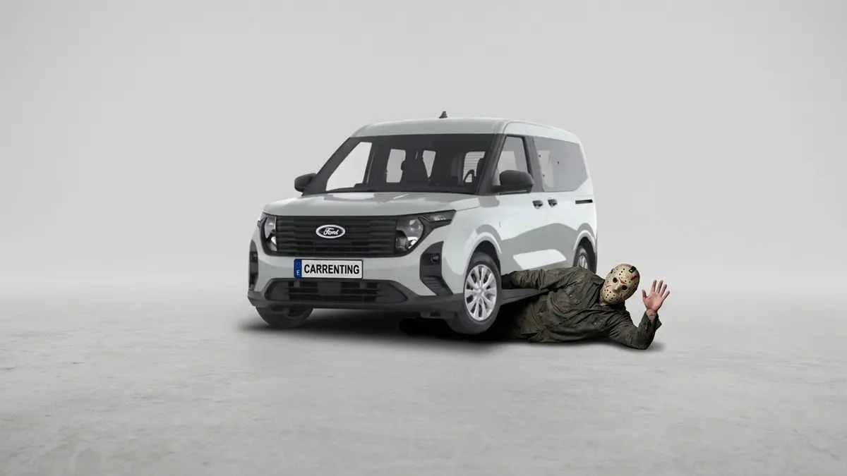 Ford Tourneo Courier Trend 1.0 Ecoboost 125CV M1 II en renting en Barcelona — Lateral