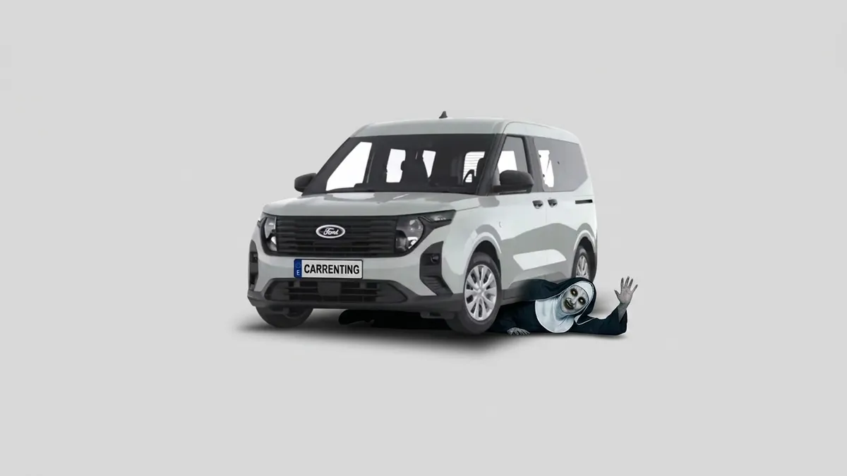 Ford Tourneo Courier Trend 1.0 Ecoboost 125CV M1 II en renting en Barcelona — Interior