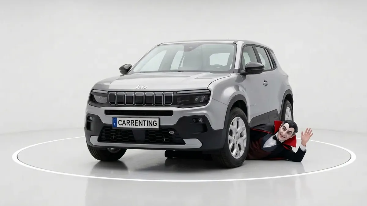 Jeep AVENGER E-HYBRID ALTITUDE en renting en Barcelona