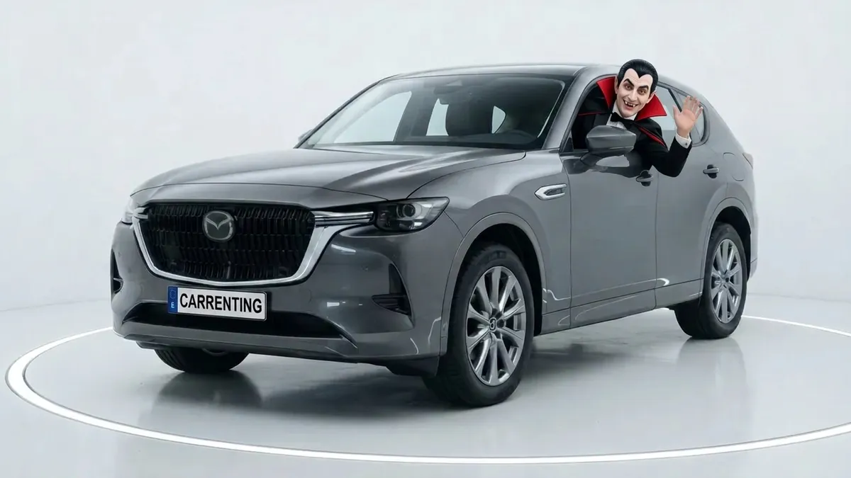 Mazda CX-60 e-Skyactiv D MHEV 8AT RWD Exclusive-Line en renting en Barcelona