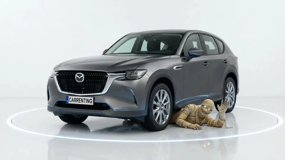 Mazda CX-60 e-Skyactiv PHEV AWD Exclusive-Line en renting en Barcelona