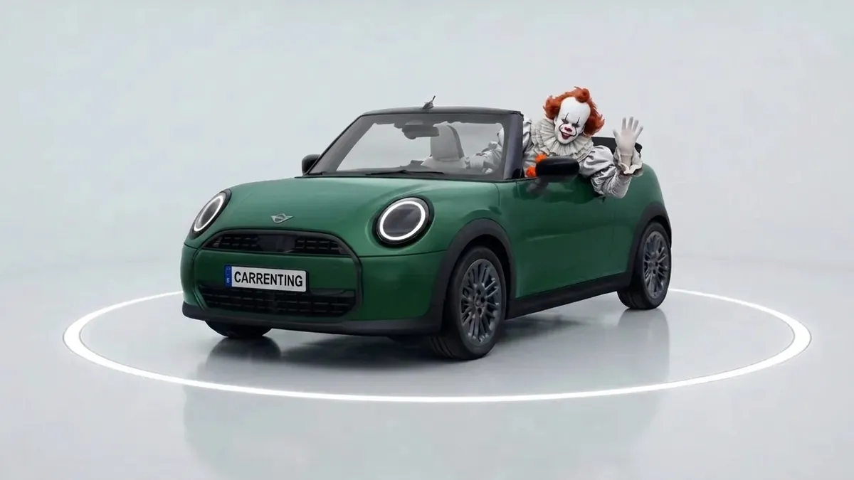 MINI Cooper C Cabrio Classic en renting en Barcelona