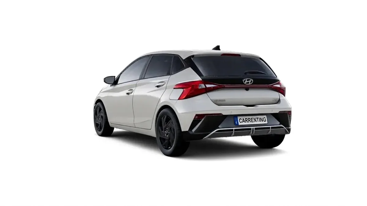 Hyundai i20 1.0T Black Line 90cv MY26 en renting en Barcelona — vista 12