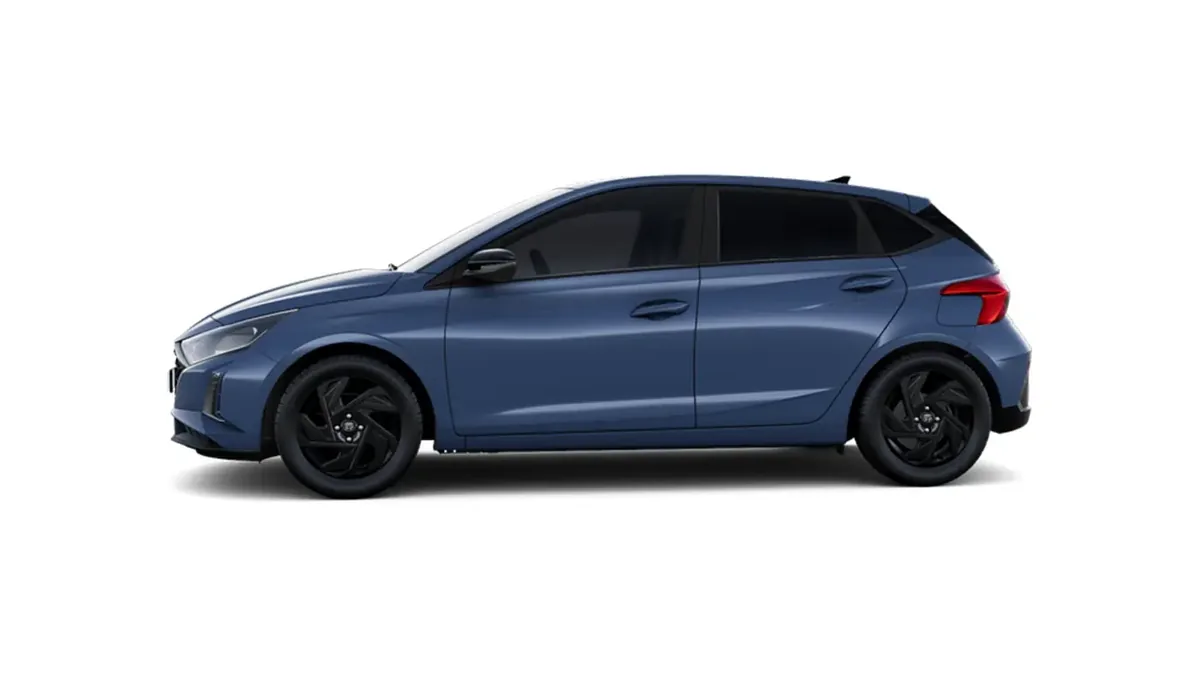 Hyundai i20 1.0T Black Line 90cv MY26 en renting en Barcelona — Delantera