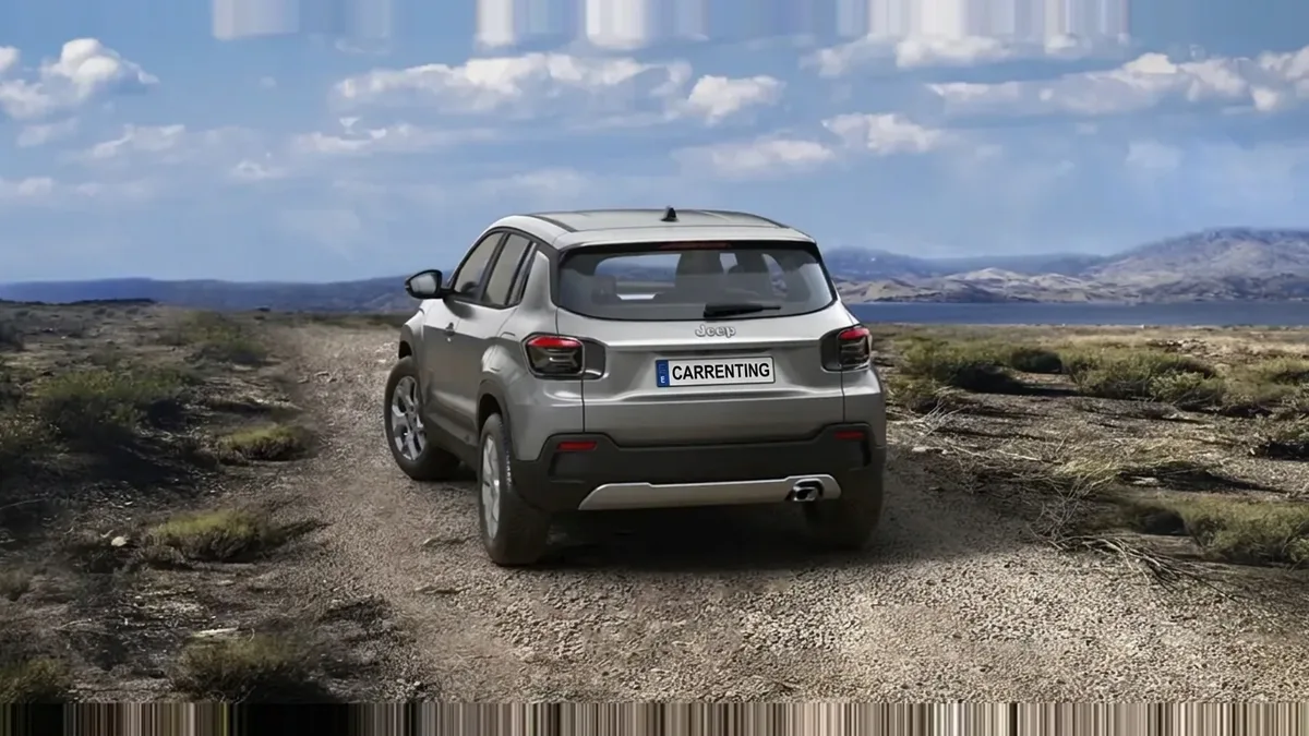 Jeep AVENGER E-HYBRID ALTITUDE en renting en Barcelona — Interior