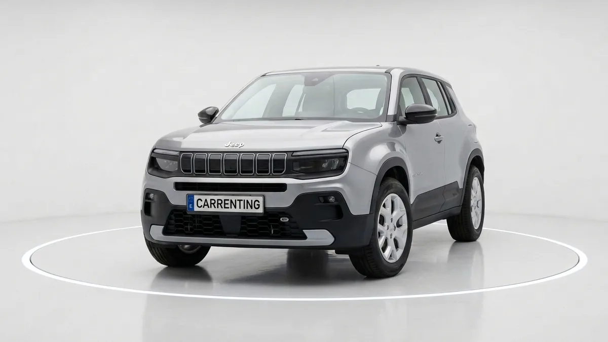 Jeep AVENGER E-HYBRID ALTITUDE en renting en Barcelona — Lateral