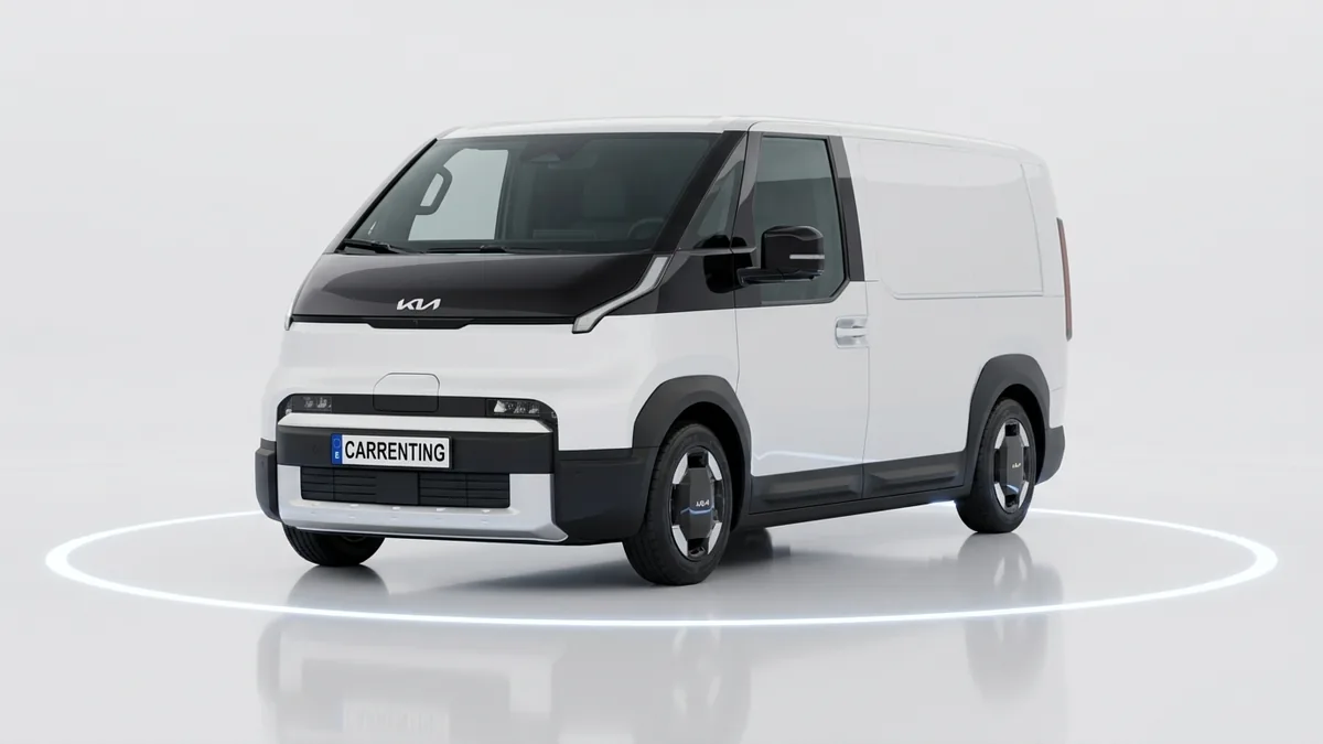 Kia PV5 Cargo L2H1 Long Range Plus en renting en Barcelona — Lateral