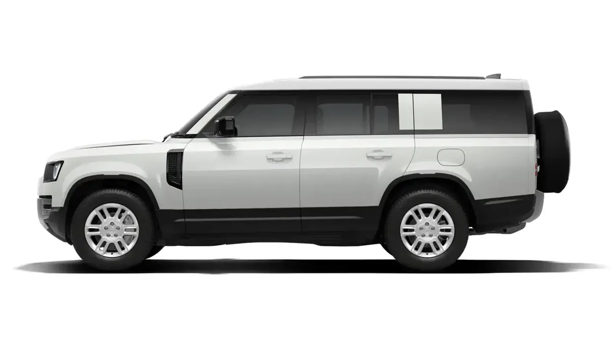 Land Rover Defender 3.0D I6 250S MHEV en renting en Barcelona — Trasera