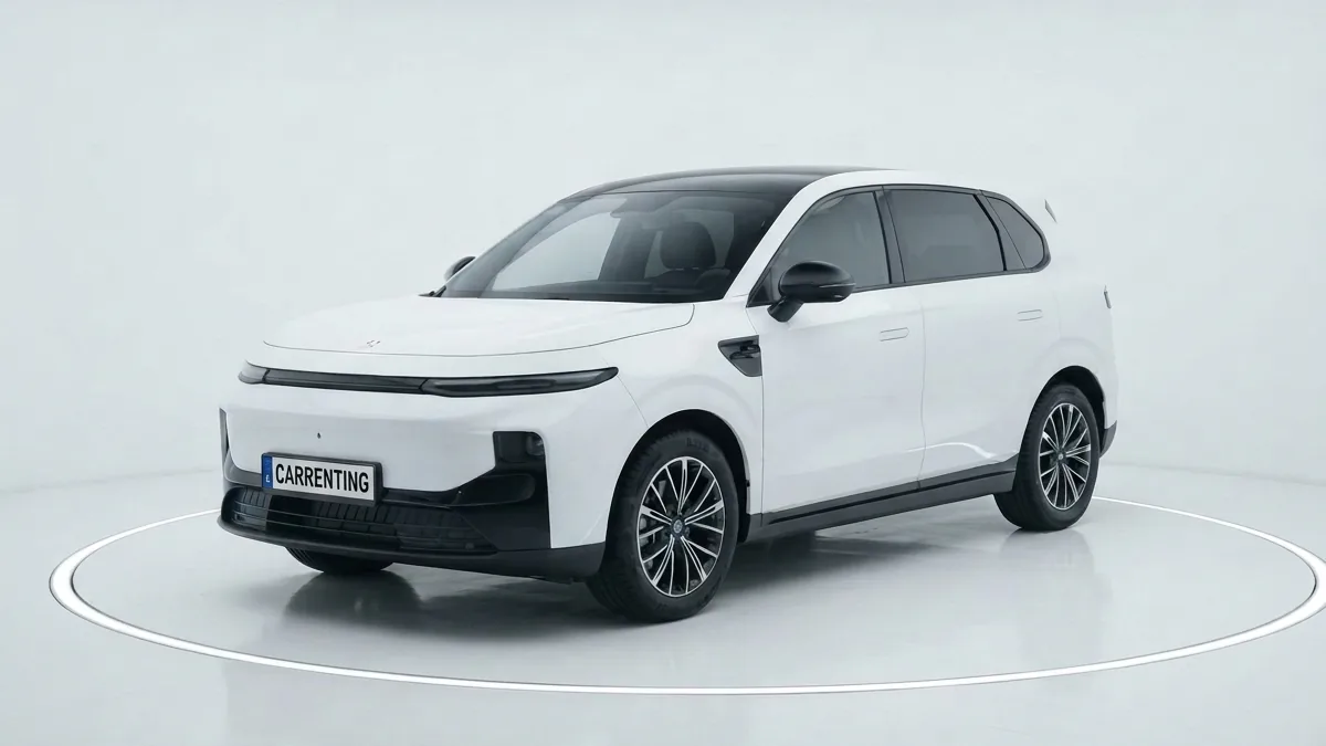 Leapmotor B10 REEV 18.8 kWh Life AT en renting en Barcelona — Lateral