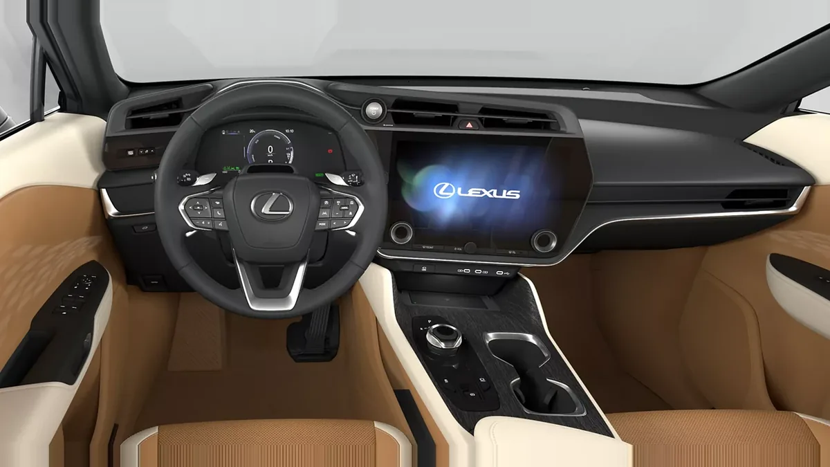 Lexus RZ 350e e-Premium Efficiency FWD 224CV en renting en Barcelona — vista 6