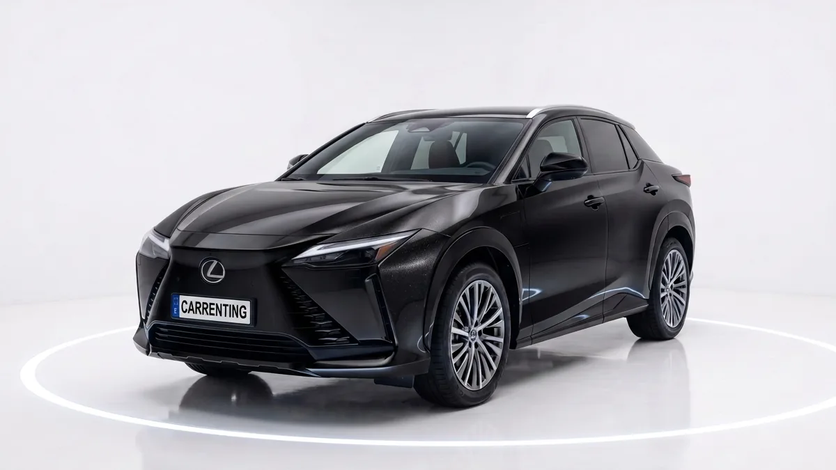 Lexus RZ 350e e-Premium Efficiency FWD 224CV en renting en Barcelona — Lateral