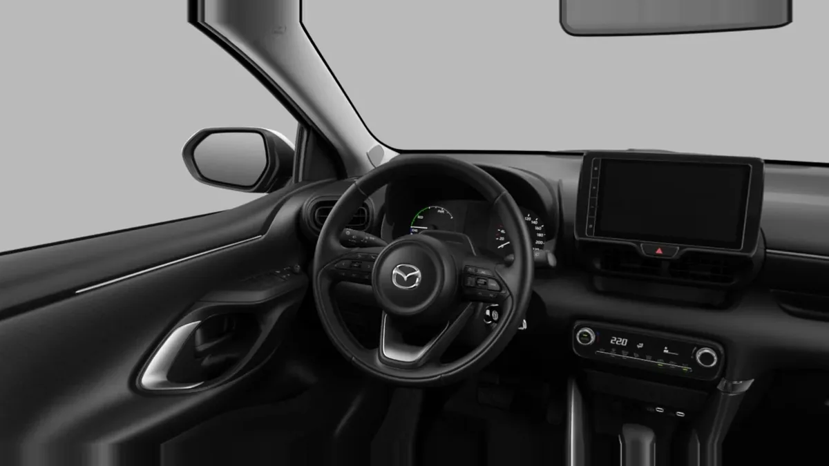 Mazda 2 Hybrid 1.5 85kW 116CV CVT Centre-Line en renting en Barcelona — Delantera